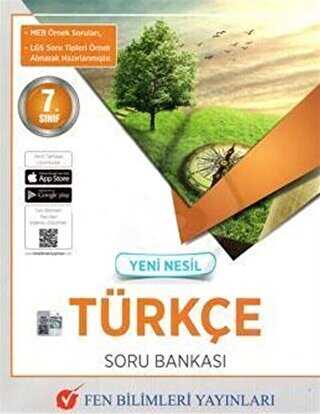 Fen Bilimleri Yayınları 7. Sınıf Türkçe Yeni Nesil Soru Bankası