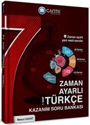 Çanta Yayınları 7. Sınıf Türkçe Zaman Ayarlı Kazanım Soru Bankası - Çanta Yayınları