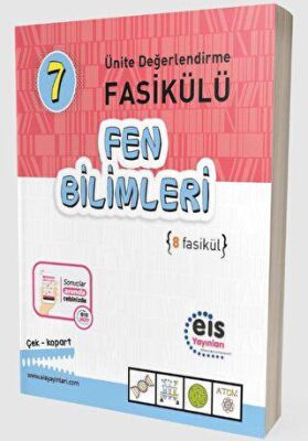 Eis Yayınları 7. Sınıf Ünite Değerlendirme Fasikülü 1-7 Fen Bilimleri - 1