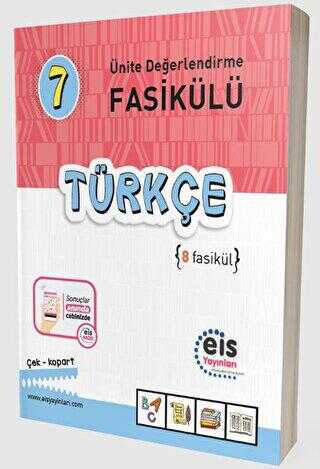 7. Sınıf Ünite Değerlendirme Fasikülü (1-8 ) Türkçe