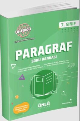 Ünlü Yayınları 7. Sınıf Us-Teroit Paragraf Soru Bankası - 1