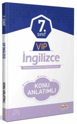 Editör Yayınevi 7. Sınıf VIP İngilizce Konu Anlatımlı - Editör Yayınevi