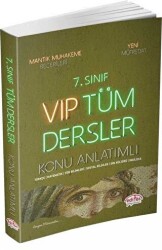 Editör Yayınevi 7. Sınıf VIP Tüm Dersler Konu Anlatımlı - Editör Yayınevi