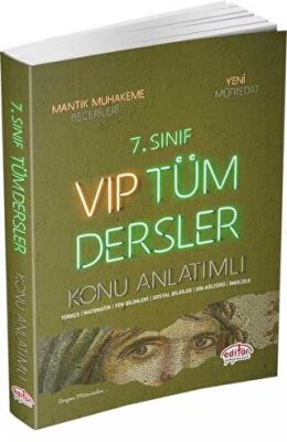 Editör Yayınevi 7. Sınıf VIP Tüm Dersler Konu Anlatımlı - 1