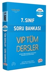 7. Sınıf VIP Tüm Dersler Soru Bankası Mavi Kitap - Editör Yayınevi