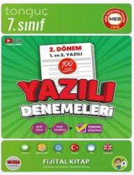 Tonguç Akademi 7. Sınıf Yazılı Denemeleri 2. Dönem 1 ve 2. Yazılı - Tonguç Akademi