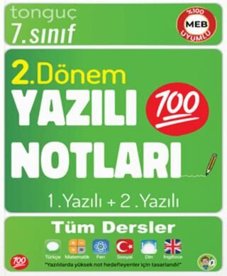 7. Sınıf Yazılı Notları 2. Dönem 1 ve 2. Yazılı - 1