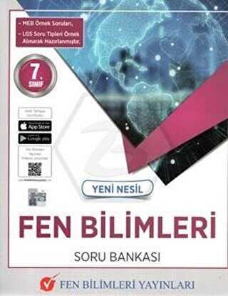 Fen Bilimleri Yayınları 7. Sınıf Yeni Nesil Fen Bilimleri Soru Bankası