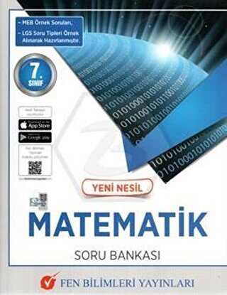 Fen Bilimleri Yayınları 7. Sınıf Yeni Nesil Matematik Soru Bankası