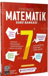 Matematus Yayınları 7. Sınıf Yeni Nesil Matematik Soru Bankası - Matematus Yayınları