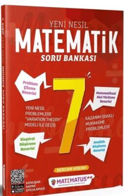 Matematus Yayınları 7. Sınıf Yeni Nesil Matematik Soru Bankası - 1