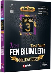 Artı Bir Yayınları 7. Sınıf Yeni Nesil Omega Fen Bilimleri Soru Bankası - Artı Bir Yayınları