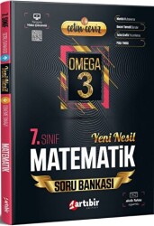 Artı Bir Yayınları 7. Sınıf Yeni Nesil Omega Matematik Soru Bankası - Artı Bir Yayınları