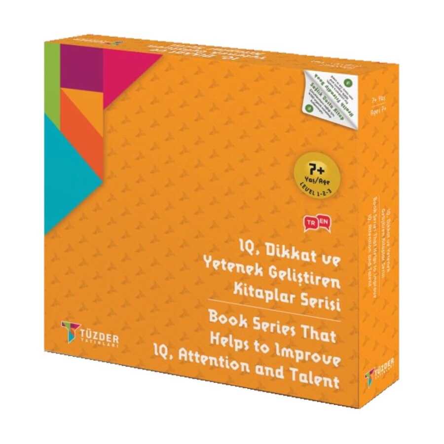 7+ Yaş 9`lu Set - IQ, Dikkat ve Yetenek Geliştiren Kitaplar Serisi - 2