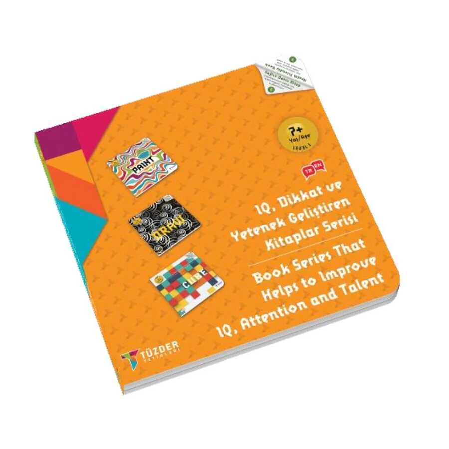 7+ Yaş Seti Level 1 - IQ, Dikkat ve Yetenek Geliştiren Kitaplar Serisi - 2