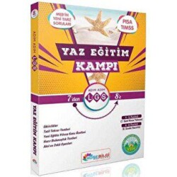 8. Sınıf Yaz Eğitim Kampı Tatil Kitabı - KÖŞEBİLGİ YAYINLARI