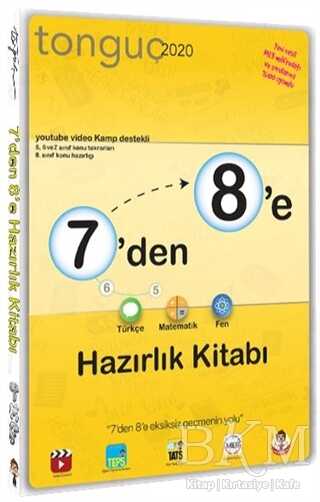 7'den 8'e Hazırlık Kitabı Türkçe Matematik Fen Bilimleri - Tonguç Akademi