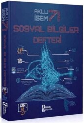 7. Sınıf Akıllı İsem Sosyal Bilgiler Defteri - İSEM Yayıncılık