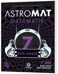 7. Sınıf Astromat Matematik Başlangıç Soru Bankası - İrrasyonel Yayınları