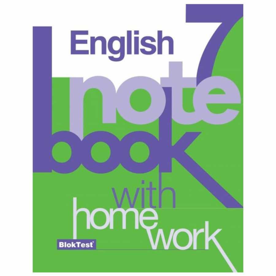 Tudem Yayınları - Bayilik 7. Sınıf Bloktest İngilizce Notebook
