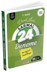 7. Sınıf Din Kültürü ve Ahlak Bilgisi Sarmal 24 Deneme - Dinamo Yayınları