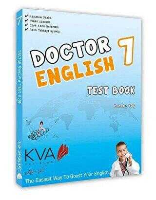 Koray Varol Akademi 7. Sınıf Doctor English Test Book
