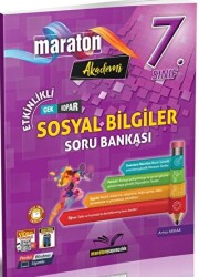 7. Sınıf Etkinlikli Sosyal Bilgiler Soru Bankası Maraton Yayınları - Maraton Yayıncılık