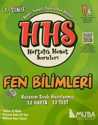 Muba Yayınları 7.Sınıf Fen Bilimleri Haftalık Hasat Soruları - 1