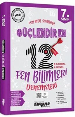 7. Sınıf Fen Bilimleri Güçlendiren 12 Deneme Sınavı - 1