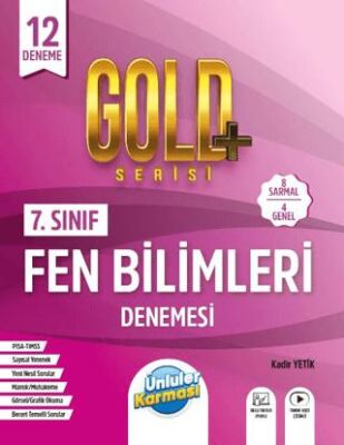 Ünlüler Karması 7.Sınıf Gold Fen Bilimleri 12 Deneme - 1