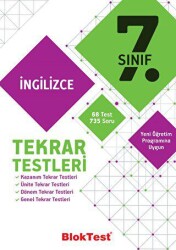 Tudem Yayınları - Bayilik 7. Sınıf İngilizce Tekrar Testleri - Tudem Yayınları - Bayilik
