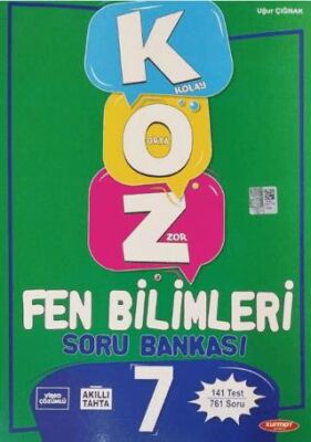 Gama Yayınları 7. Sınıf Koz Fen Bilimleri Soru Bankası - 1