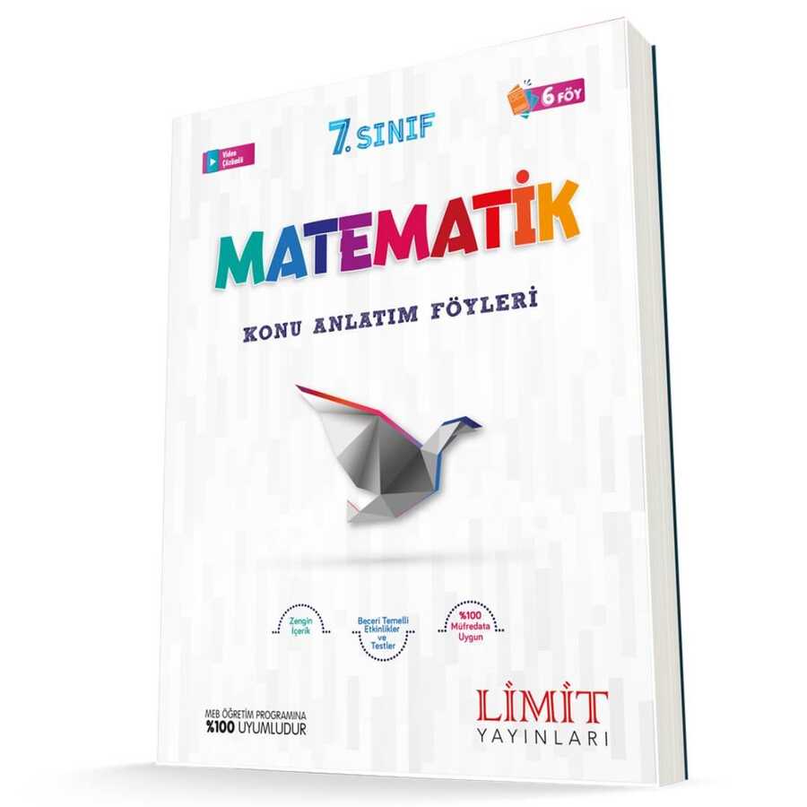 7.Sınıf Matematik Konu Anlatım Föyleri Limit Yayınları