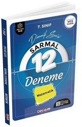 7. Sınıf Matematik Sarmal 12 Deneme - Dinamo Yayınları