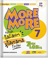 7. Sınıf More More Haftalık Kazanım Kavrama Föyleri 44 Föy - Kurmay Yayınları
