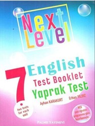7. Sınıf Next Level English Test Booklet - Palme Yayınları