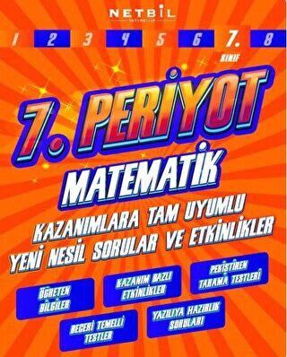 7. Sınıf Periyot Matematik Etkinlikli Soru Bankası kapağı