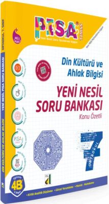 Damla Yayınevi - Bayilik Pisa Yeni Nesil Din Kültürü ve Ahlâk Bilgisi Soru Bankası - 7. Sınıf - 1