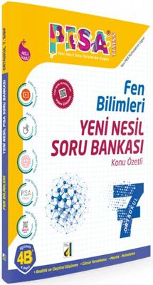 Damla Yayınevi - Bayilik Pisa Yeni Nesil Fen Bilimleri Soru Bankası - 7. Sınıf - 1