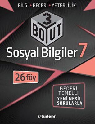 Tudem Yayınları - Bayilik 7. Sınıf Sosyal Bilgiler 3 Boyut - 1