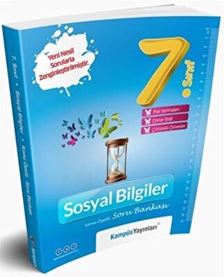 Kampüs Yayınları 6. Sınıf Sosyal Bilgiler Konu Özetli Soru Bankası - 1