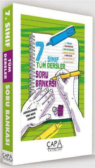 Çapa Yayınları 7. Sınıf Tüm Dersler Soru Bankası