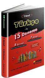 7. Sınıf Türkçe 15 Deneme - Aydın Yayınları