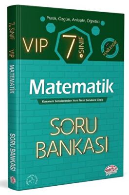 7. Sınıf VIP Matematik Soru Bankası - 1