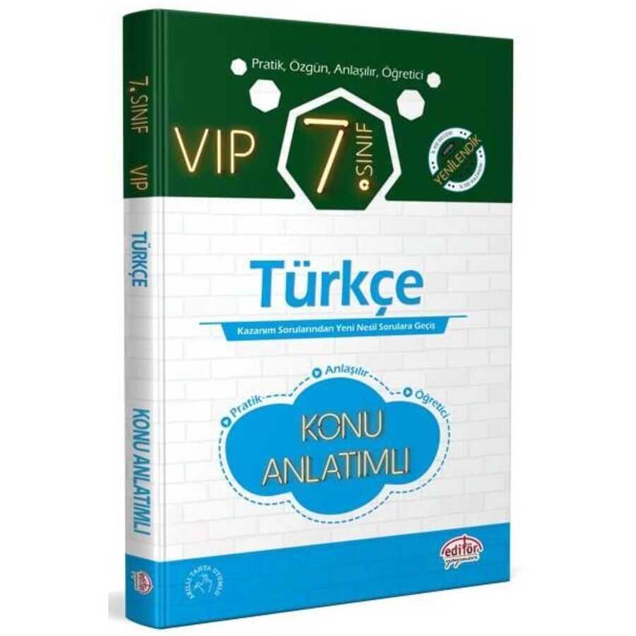 7. Sınıf VIP Türkçe Hızlı Konu Anlatımlı