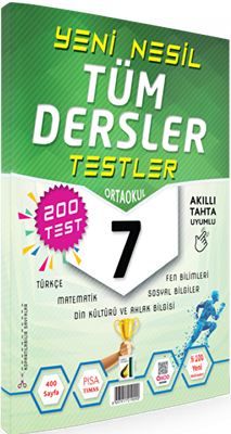 Damla Yeni Nesil Tüm Dersler Testler - 7. Sınıf - 1