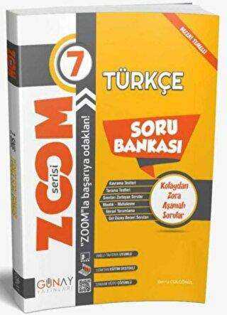Günay Yayınları 7. Sınıf Zoom Serisi Türkçe Soru Bankası