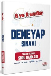 8-9. Sınıf Deneyap Tamamı Çözümlü Soru Bankası - Editör Yayınevi