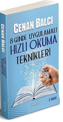 8 Günde Uygulamalı Hızlı Okuma Teknikleri kapağı