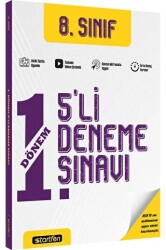 Startfen Yayınları 8. Sınıf 1. Dönem 5`li Genel Deneme Sınavı - Startfen Yayınları
